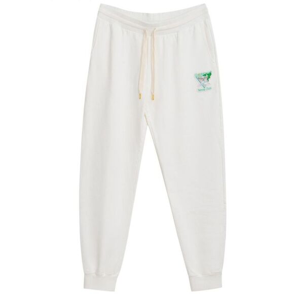 Casablanca White Cotton Athletic Men's Pant